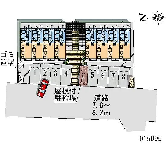 ★手数料０円★春日市白水ケ丘３丁目 月極駐車場